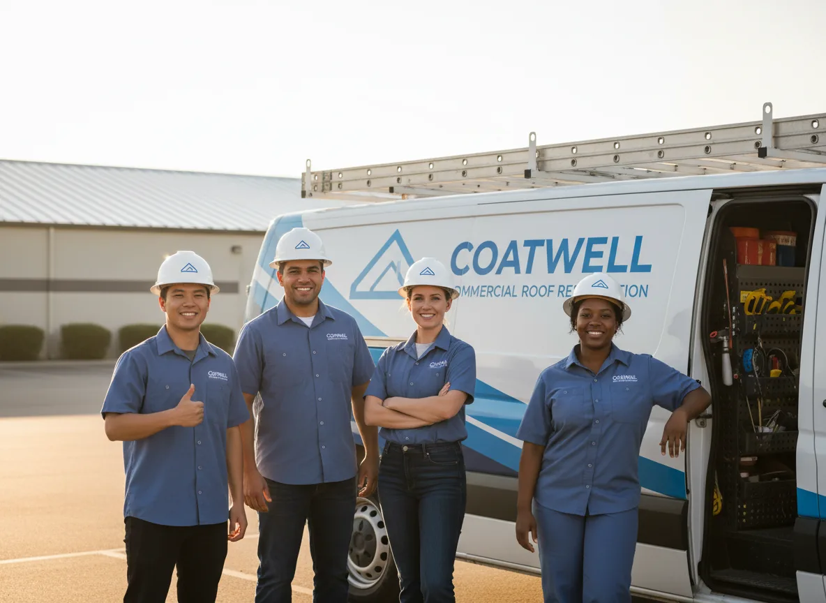 Commercial roof coating company in Woodsboro, TX